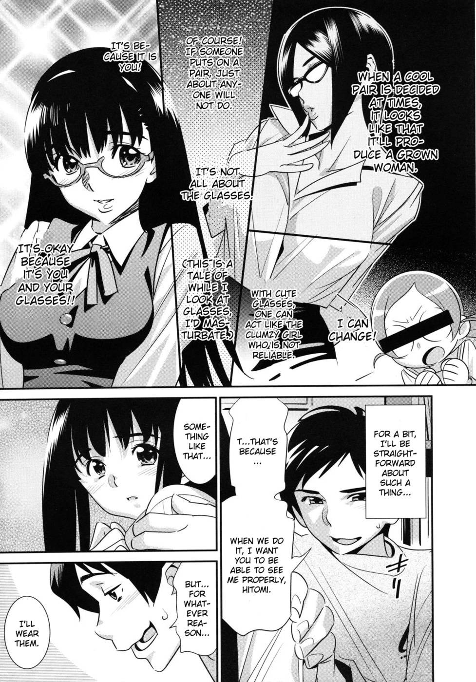 Hentai Manga Comic-Megane no Megami-Chapter 1-11